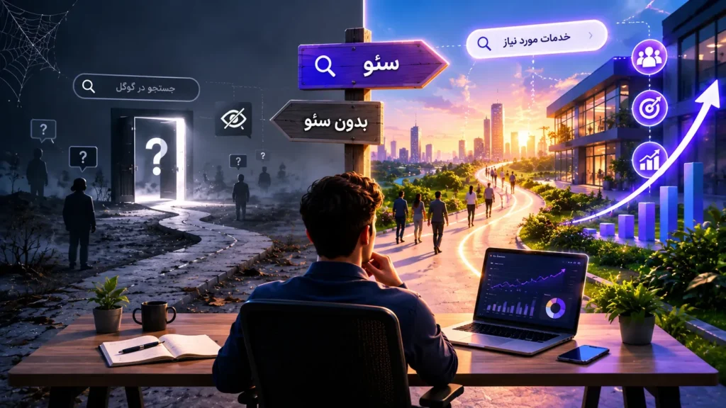 دلیل از دست دادن مشتری بدون سئو سایت و حضور در گوگل