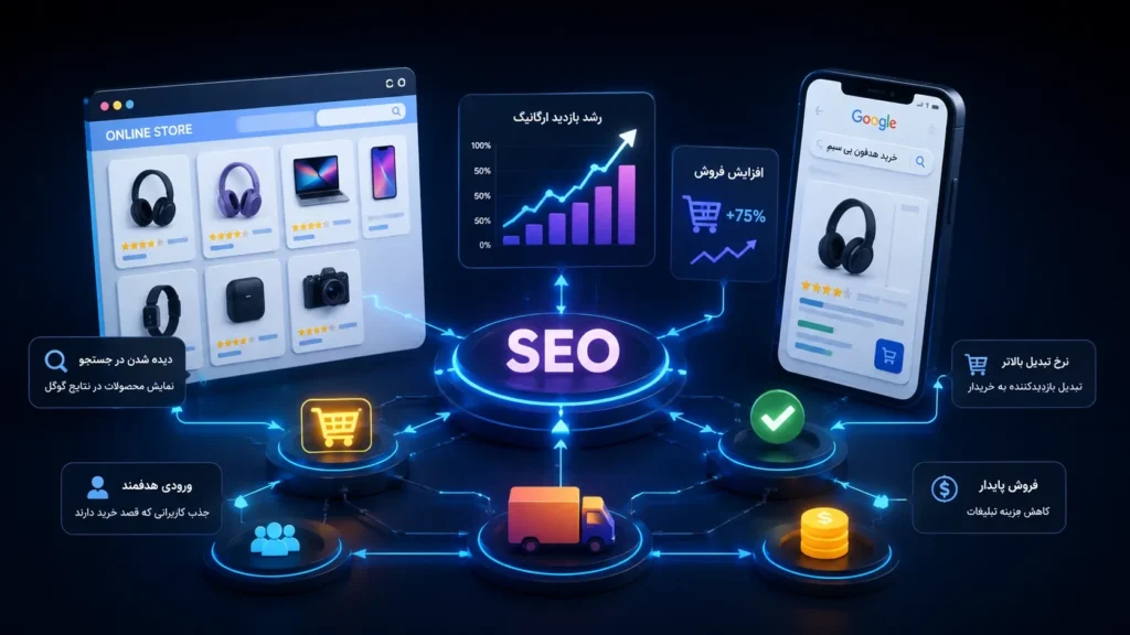 سئو فروشگاه اینترنتی برای افزایش فروش و جذب مشتری از گوگل