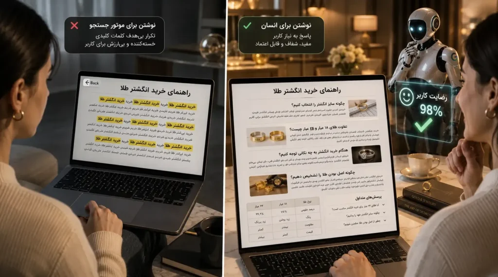 اصلاح خطاهای رایج محتوا برای بهبود رتبه سایت