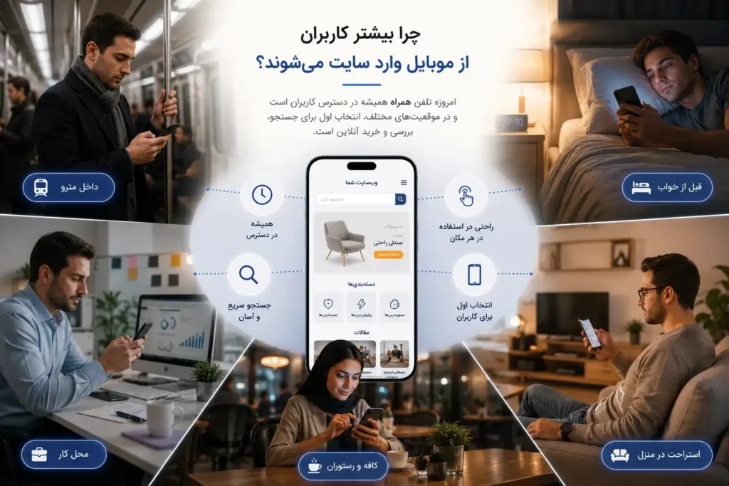 راهکارهای بهبود تجربه کاربری در دستگاه‌های موبایل